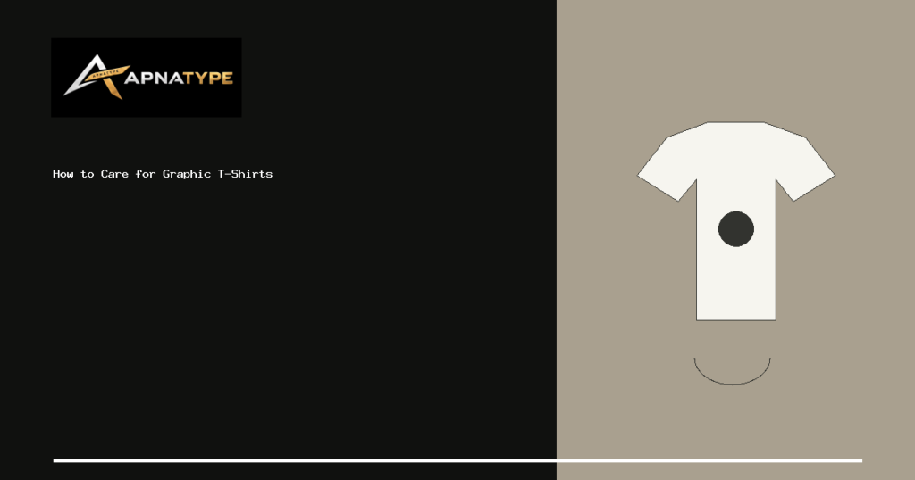 APNATYPE illustrated cover: How to Care for Graphic T-Shirts