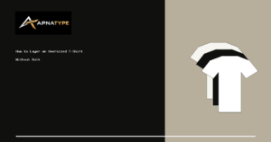 APNATYPE illustrated cover: How to Layer an Oversized T-Shirt Without Bulk